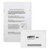 Qoltec Solarny regulator ładowania MPPT z czujnikiem temperatury 10A |  12V/24V | LCD | 2xUSB | Bluetooth | APP | GEL | LiFePO4